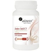 Aliness Selen Select L-selenometionina 100 tabletek