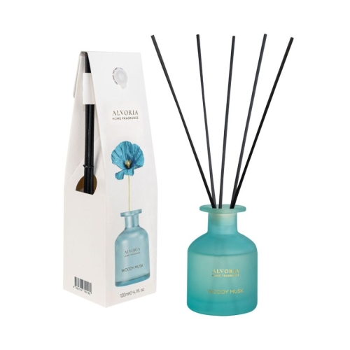 Alvoria Zapach Domowy z Dyfuzorem Woody Musk 120 ml