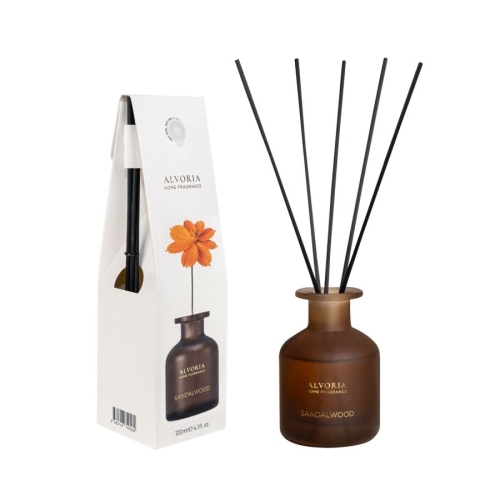 Alvoria Zapach Domowy z Dyfuzorem Sandalwood Drzewo Sandałowe 120 ml