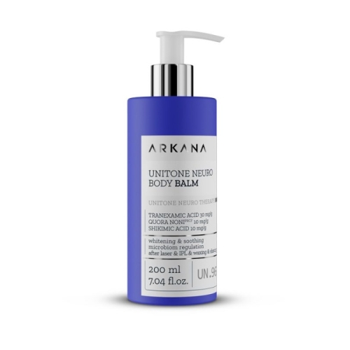 Arkana Unitone Neuro Body Balm 200 ml Specjalistyczny balsam rozjaśniający do ciała 46096