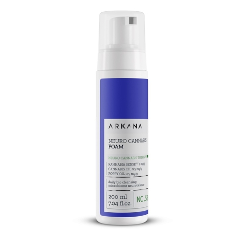 Kanabisowa neuro-pianka do mycia dla skór zestresowanych i dysfunkcyjnych 200 ml Neuro Cannabis Foam 53058