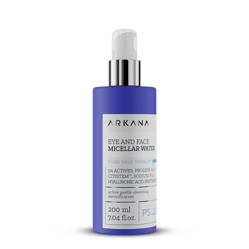 Arkana Eye and Face Micellar Water 200 ml Płyn micelarny do demakijażu oczu i twarzy
