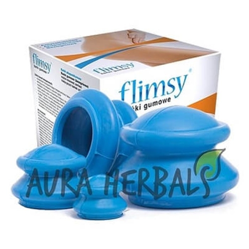 Aura Herbals Bańki Chińskie Gumowe FLIMSY 4 szt.