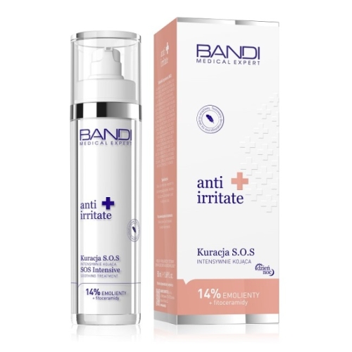 Bandi S.O.S. Intensywna kuracja kojąca 50 ml NX29 Medical anti irritate