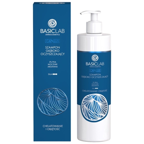 BasicLab Szampon głęboko oczyszczający 300 ml