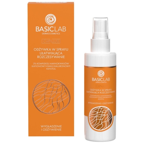 BasicLab Odżywka w sprayu ułatwiająca rozczesywanie 150 ml