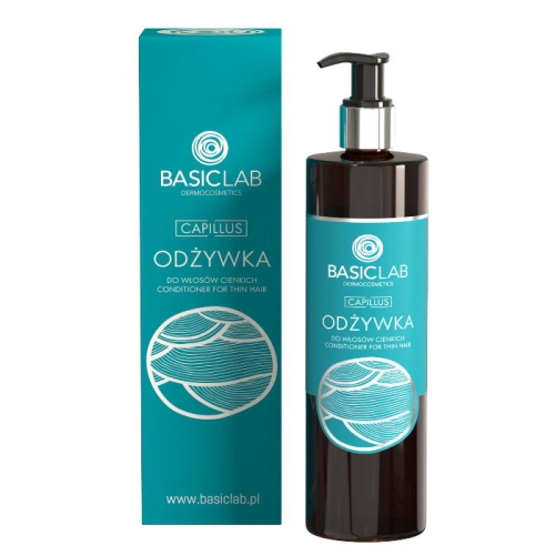 BasicLab odżywka do włosów cienkich 300 ml