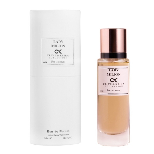 Clive & Keira 1028 Lady Milion perfumy kwiatowo-drzewne 30 ml wysoka trwałość