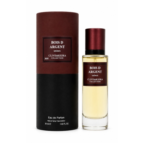 Clive & Keira 2035 Bois D Argent perfumy unisex drzewno-orientalne 30 ml wysoka trwałość