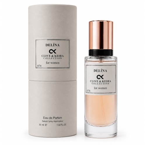 Clive & Keira 1174 Delina perfumy damskie 30 ml o kwiatowym charakterze z nutami róży tureckiej, liczi i piwonii.
