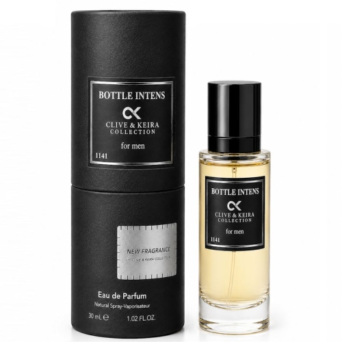 Clive & Keira 1141 Bottle Intense perfumy męskie drzewno-przyprawowe 30 ml wysoka trwałość