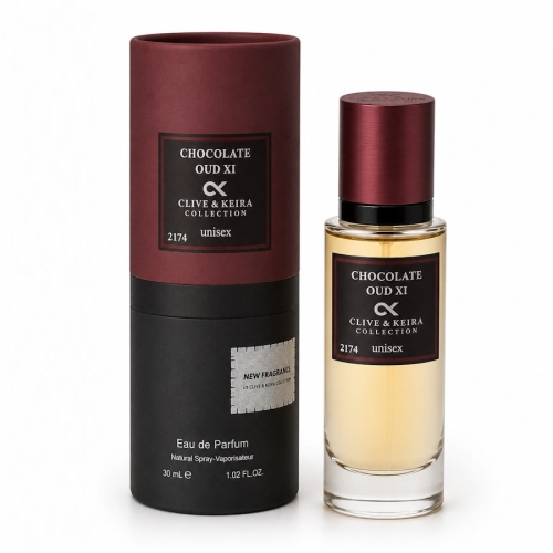 Clive & Keira 2174 Chocolate Oud XI perfumy unisex orientalno-gourmand 30 ml wysoka trwałość