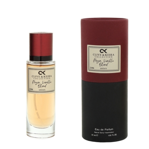 Perfumy Clive & Keira 2106 Rozen Vanilla Blend – orientalno-gourmandowy zapach z jedną nutą wanili