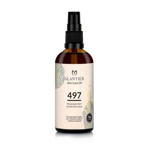 Glantier 497 Pielęgnacyjny olejek ciała dla kobiet 100 ml inspirowany CK IN2U for Her Calvin Klein