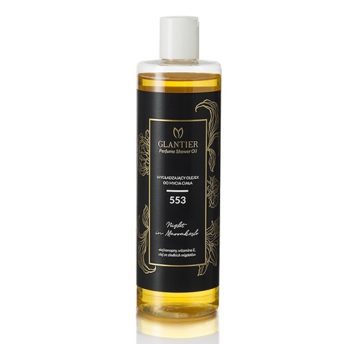 Glantier 553 Olejek do mycia ciała wygładzający dla kobiet 400 ml inspirowany Good Girl Carolina Herrera
