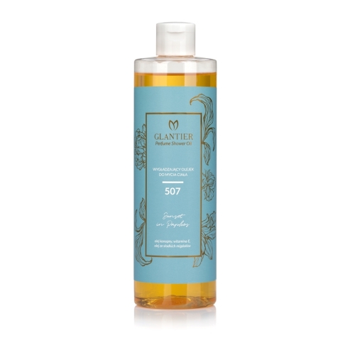 Glantier 507 Myjący Olejek do mycia ciała wygładzający dla kobiet 400 ml inspirowany Coco Mademoiselle Chanel