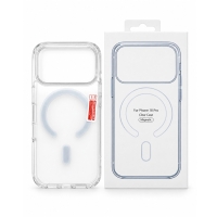 Etui do Apple IPhone 18 PRO Bezbarwne obudowa plecki case na telefon MagSafe