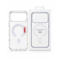 Etui do Apple IPhone 18 PRO MAX Bezbarwne obudowa plecki case na telefon MagSafe