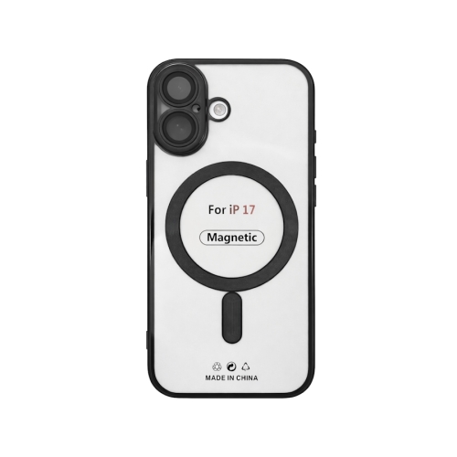 Etui do iPhone 17 czarne przezroczyste MagSafe