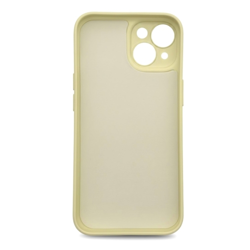 Etui do Apple IPhone 14 Kremowy/Waniliowy Silikonowy