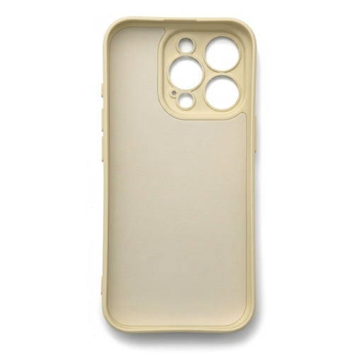 Etui do Apple IPhone 16 PRO Kremowy/Waniliowy Silikonowy