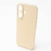 Etui do Apple IPhone 16 Kremowy/Waniliowy Silikonowy