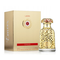 Flakon perfum unisex Emeer Lattafa 100ml z nutami cytryny, białej herbaty i drzewa sandałowego dostępny na e-drogeria24.