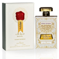 Perfumy Meethaq Extrait De Rouge Ard Al Zaafaran 100ml – elegancki czerwono-złoty flakon