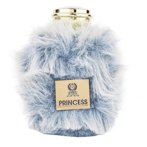 Flakon perfum Princess Wadi Al Khaleej 100ml na tle kwiatów i owoców