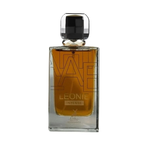 Flakon perfum damskich Leonie Intense Maison Alhambra 100ml, elegancki flakon z orientalnym i luksusowym designem.