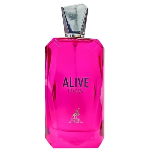 Flakon perfum Unisex Alive Now Maison Alhambra 100ml - świeży i drzewny zapach unisex dla kobiet i mężczyzn