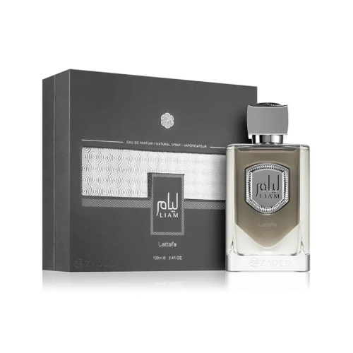 "Perfumy Liam Grey Lattafa 100 ml w eleganckim flakonie