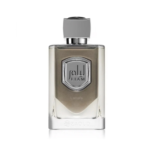 Opakowanie perfum Liam Grey Lattafa 100 ml – idealny prezent dla niej i dla niego