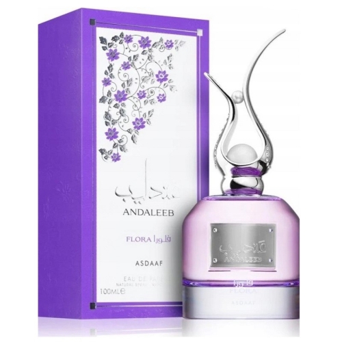 Opakowanie perfum damskich Andaleeb Flora Asdaaf 100 ml, dostępne na e-drogeria24.pl