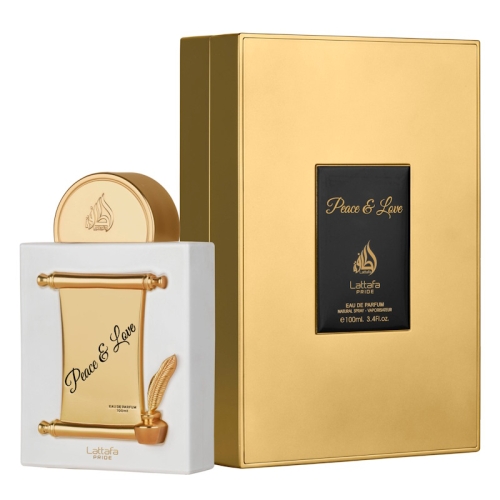 Perfumy unisex Peace & Love Lattafa Pride 100ml w eleganckim flakonie