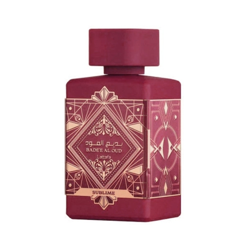 Flakon perfum Unisex Bade'e Al Oud Sublime Lattafa 100ml - elegancki flakon zapachu oud dla kobiet i mężczyzn