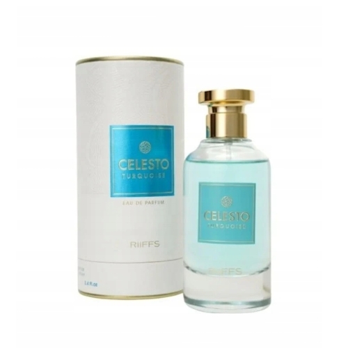 Perfumy Meskie Celesto Turquoise Riiffs 100ml