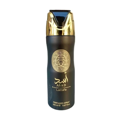 Perfumowany dezodorant męski Asad Lattafa 200ml w eleganckim flakonie