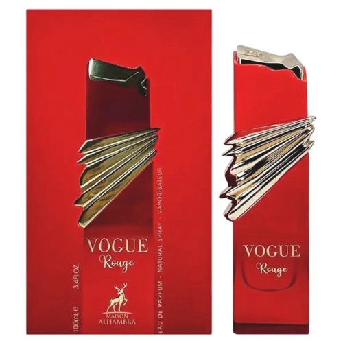 Perfumy unisex Vogue Rouge Maison Alhambra 100 ml w eleganckim czerwonym flakonie
