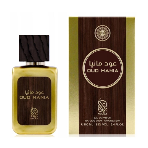 Perfumy unisex Oud Mania Lattafa 100 ml w eleganckim flakonie
