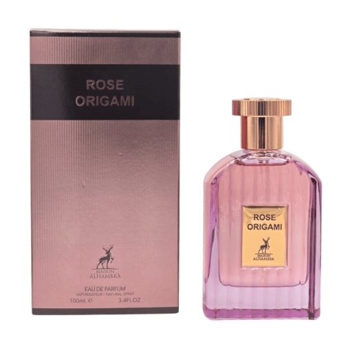 Flakon perfum Rose Origami od Maison Alhambra 100 ml