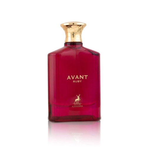 Avant Ruby – uniseksowy zapach z nutami bergamotki, czarnej porzeczki, jabłka, ananasa, jagód jałowca, brzozy, paczuli, jaśminu, piżma, mchu dębowego, ambry i wanilii