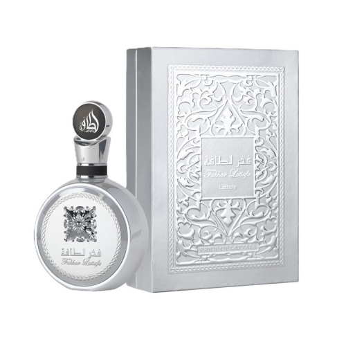 Flakon Fakhar Platin Lattafa 100 ml – elegancki, srebrny uniseksowy zapach