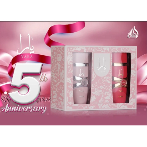 Dwa luksusowe flakony perfum Yara i Yara Candy Lattafa 100ml