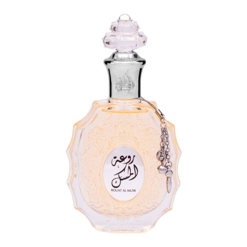 Opakowanie perfum damskich Rouat Al Musk Lattafa 100 ml, dostępne na e-drogeria24.pl