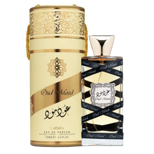 Perfumy Unisex Oud Mood Lattafa 100ml w eleganckim flakonie