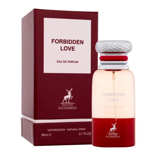 Perfumy unisex Forbidden Love Maison Alhambra 80 ml – elegancki i romantyczny flakon