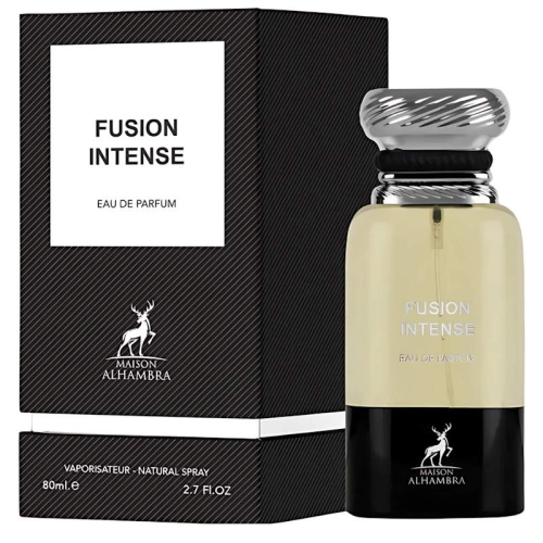 Flakon perfum unisex Fusion Intense (Fabulo Intense) Maison Alhambra 80ml – elegancki design i intensywna orientalno-drz