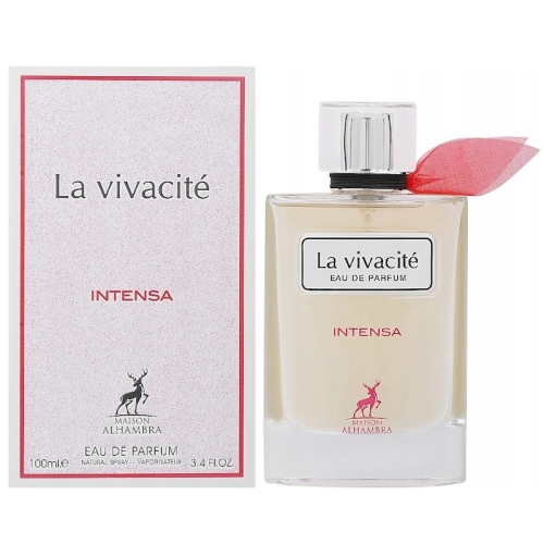 Perfumy damskie La Vivacite Intensa Maison Alhambra 100ml – elegancki flakon