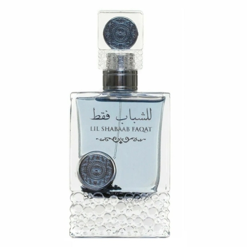 Flakon perfum Lil Shabaab Faqat – orientalny zapach dla pewnych siebie mężczyzn z nutami lawendy, bergamotki i ambry.